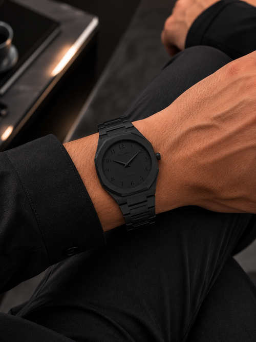 Louis Milano Ultra Thin Black