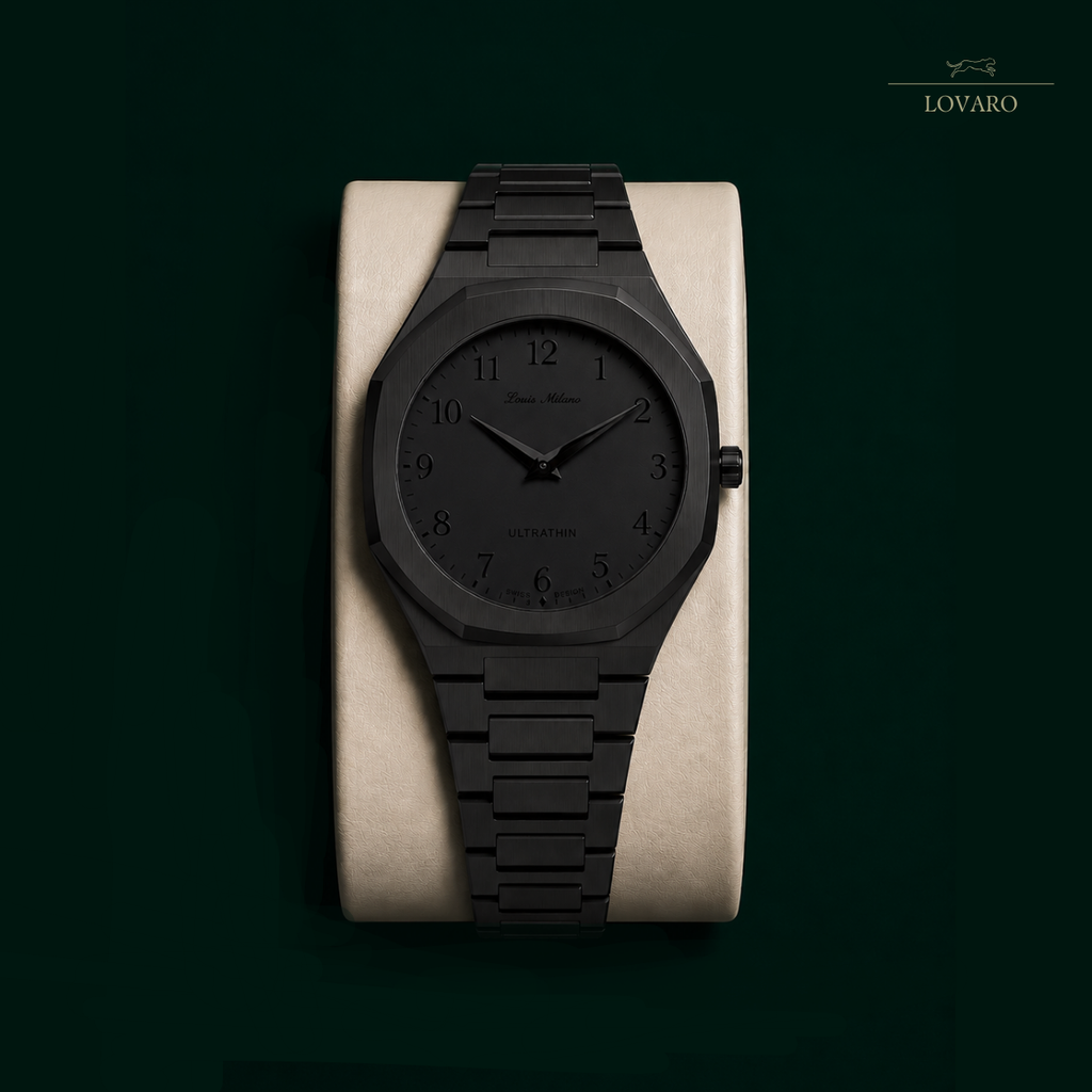Louis Milano Ultra Thin Black